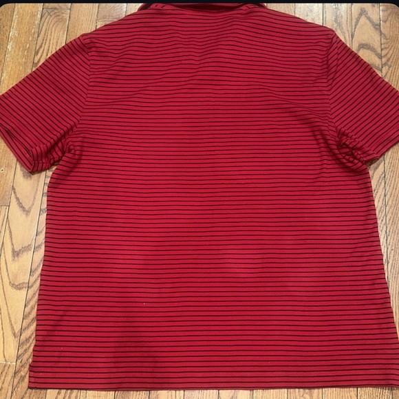 Nautica Red and Blue Polo Shirt with Stripes - Picture 6 of 7